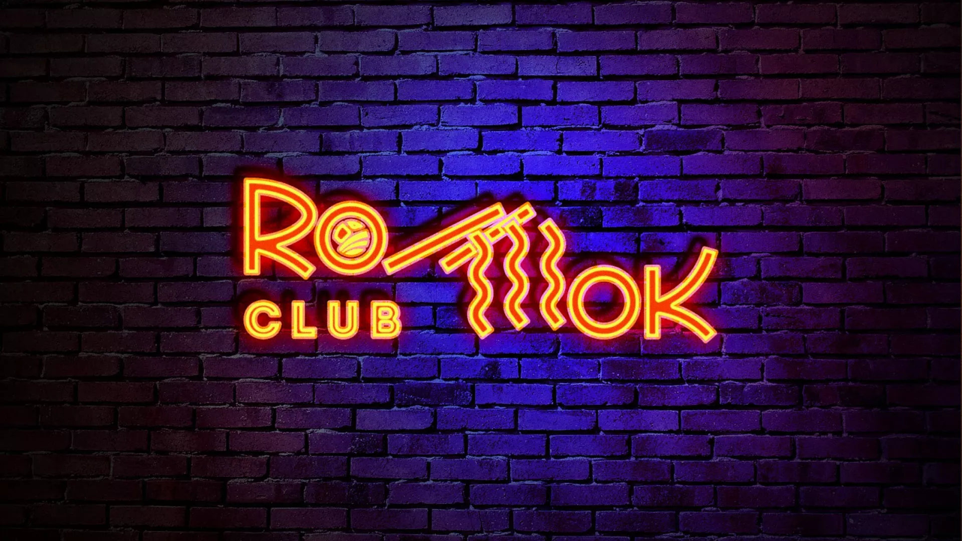 Разработка интерьерной вывески суши-бара «Roll Wok Club» в Сарове